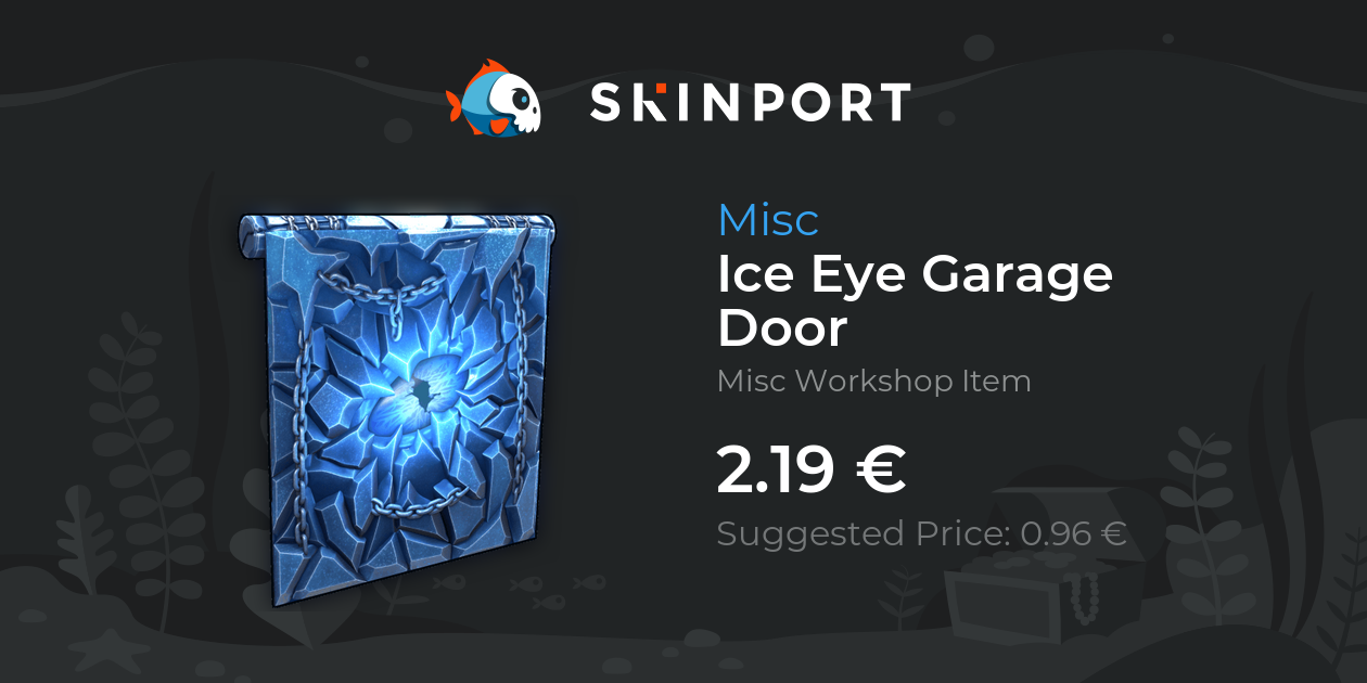 Ice Eye Garage Door - Rust - Skinport