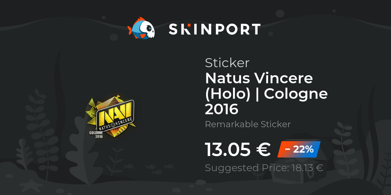 Sticker Natus Vincere (Holo) Cologne 2016 CounterStrike 2 Skinport