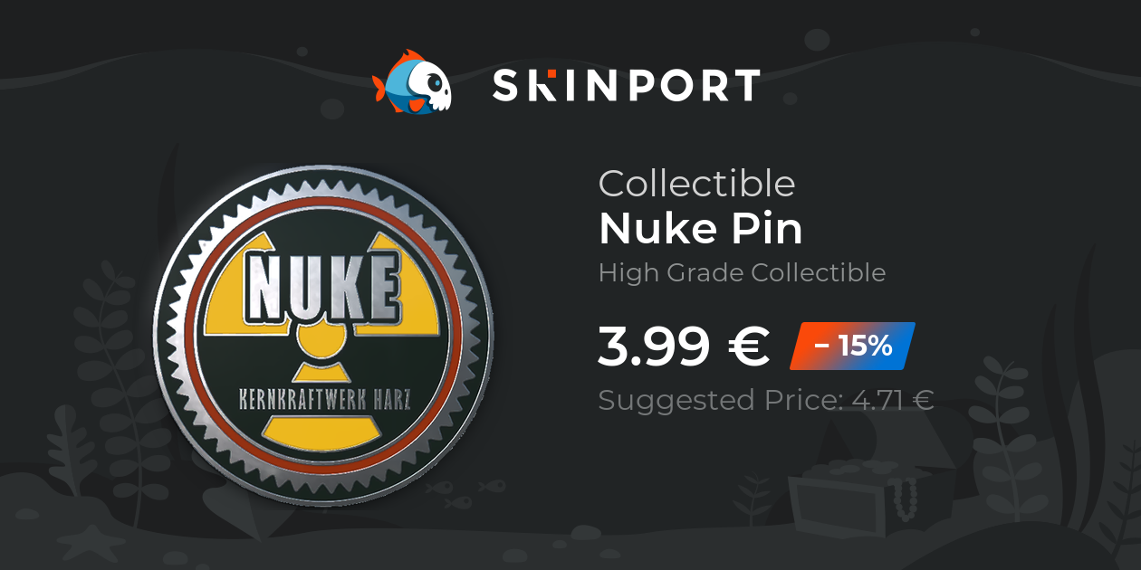 Nuke Pin - Counter-Strike 2 - Skinport
