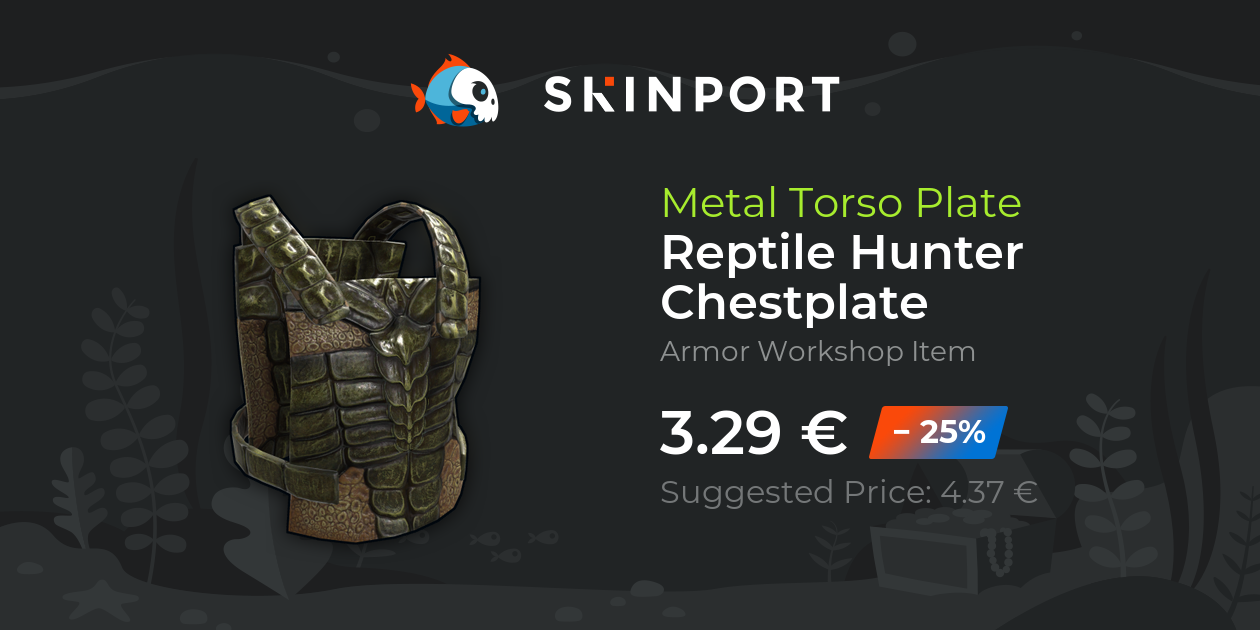 Reptile Hunter Chestplate - Rust - Skinport