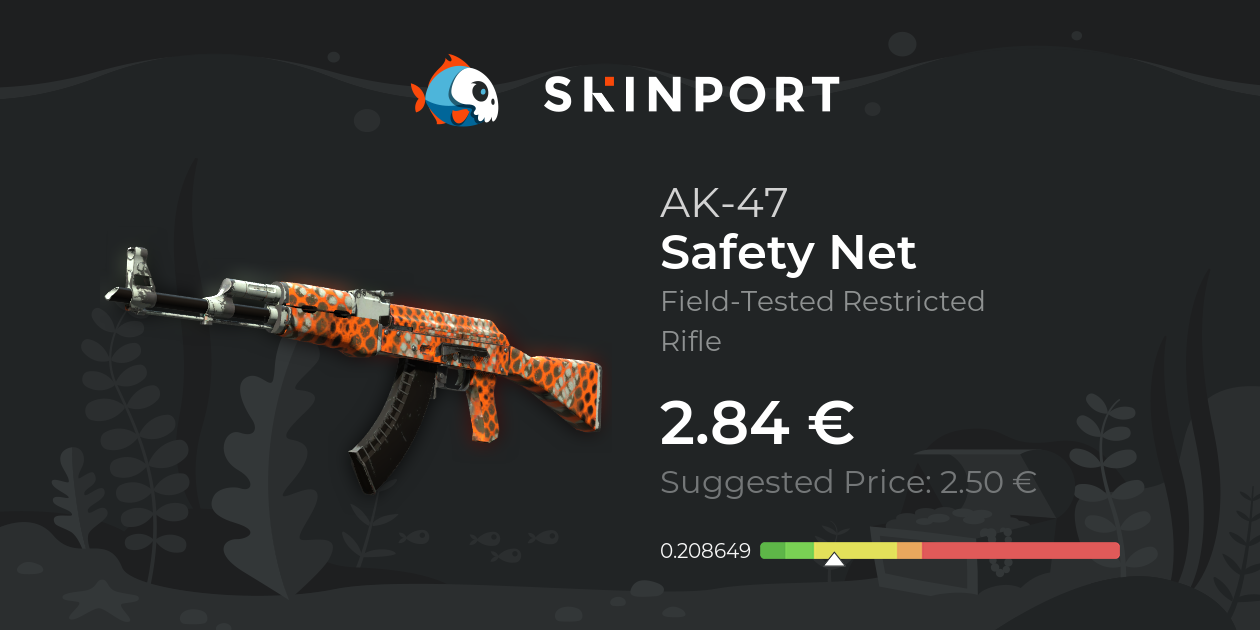 AK-47 | Safety Net (Field-Tested) - Counter-Strike 2 - Skinport