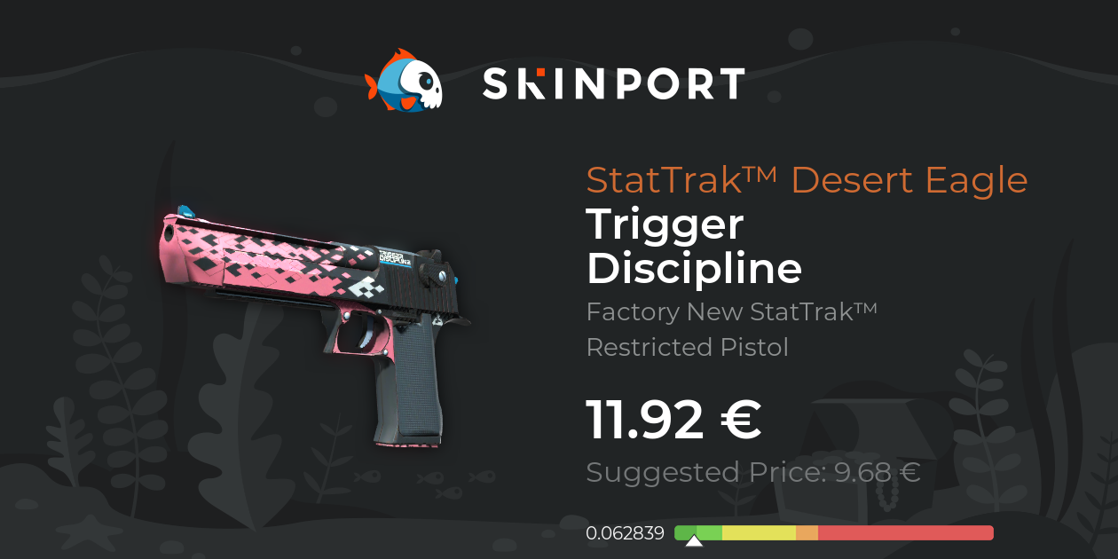 Desert Eagle StatTrak™ | Trigger Discipline (Original de Fábrica ...