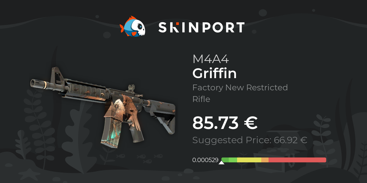 M4A4 | Griffin (Factory New) - Counter-Strike 2 - Skinport