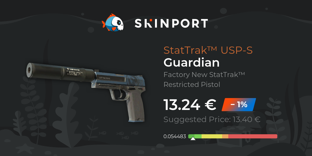 StatTrak™ USP-S | Guardian (Factory New) - Counter-Strike 2 - Skinport