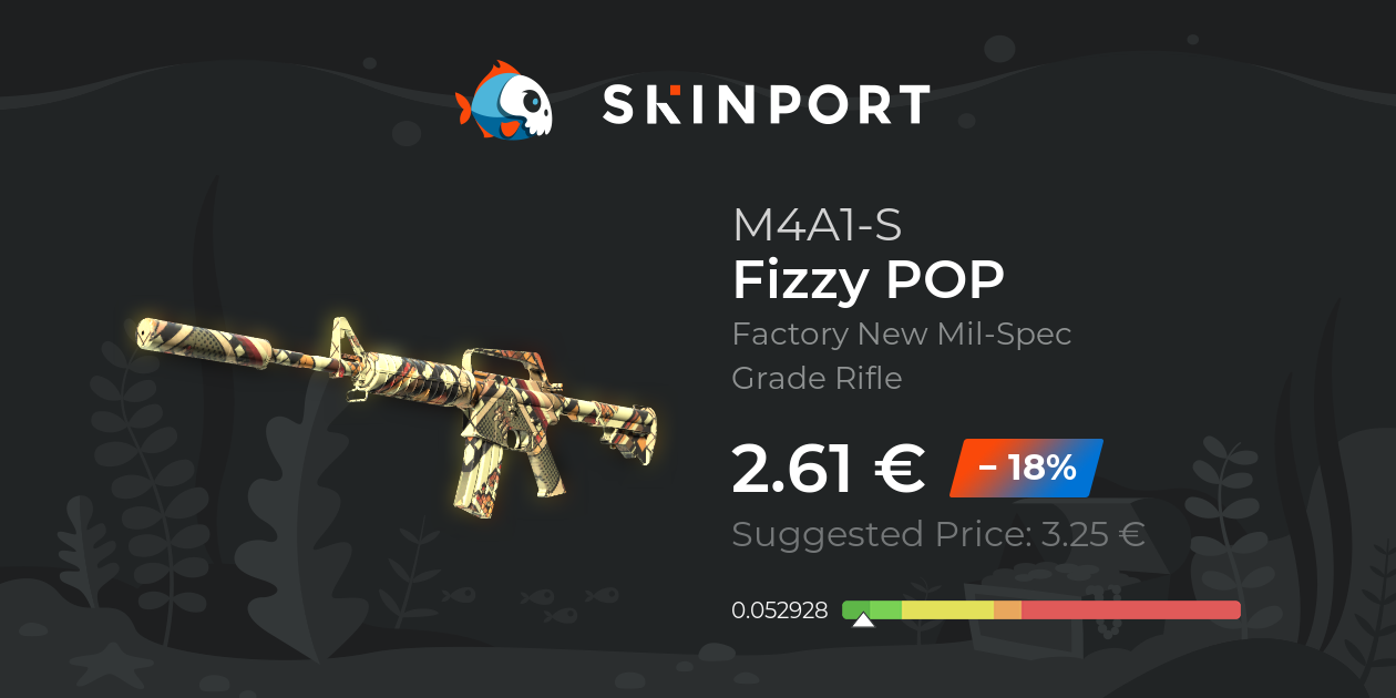 M4A1-S | Fizzy POP (Factory New) - Counter-Strike 2 - Skinport