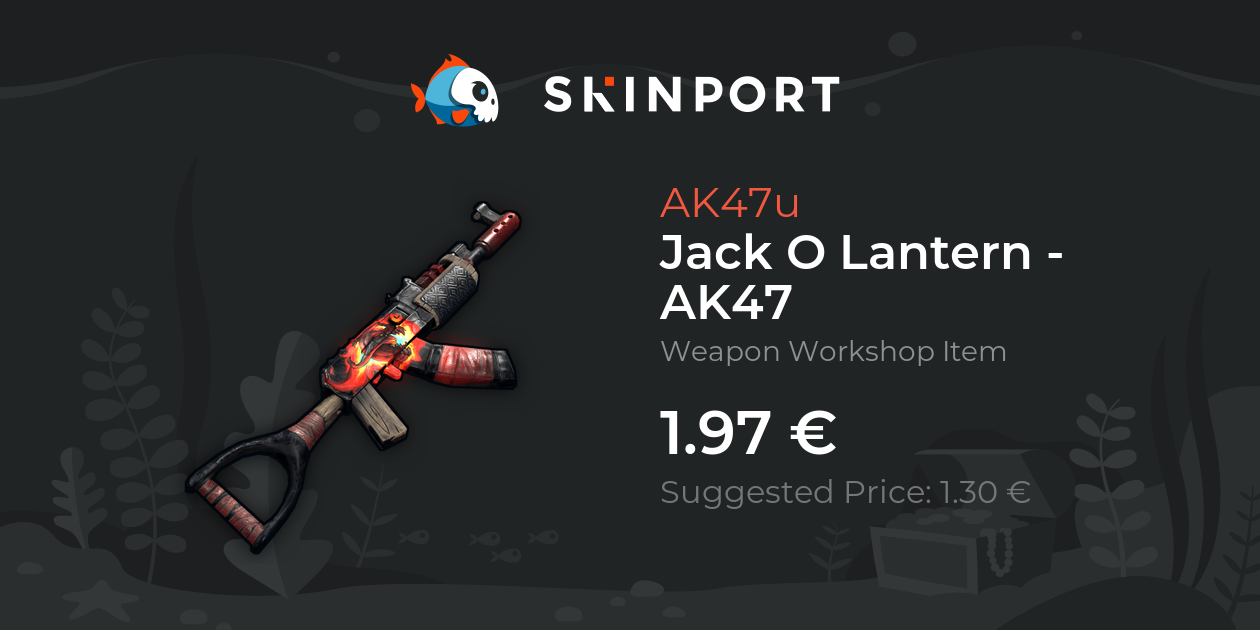 Jack O Lantern - AK47 - Rust - Skinport