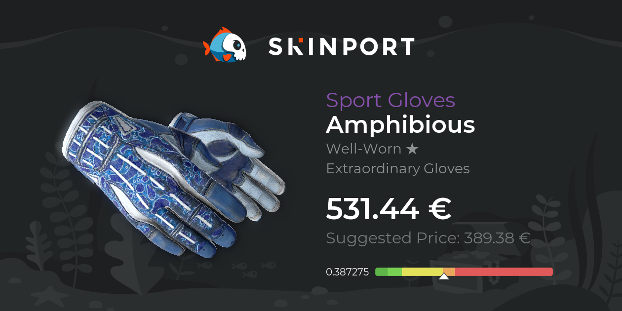 Sport Gloves Amphibious (WellWorn) CS2 Skinport