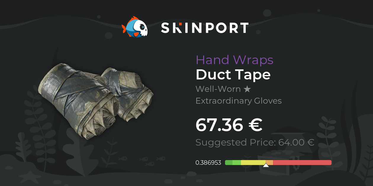 Hand Wraps Duct Tape (WellWorn) CSGO Skinport