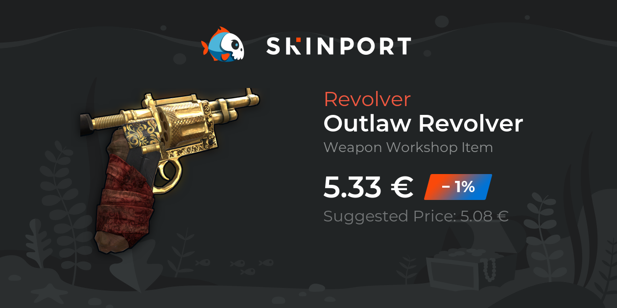 Outlaw Revolver - Rust - Skinport
