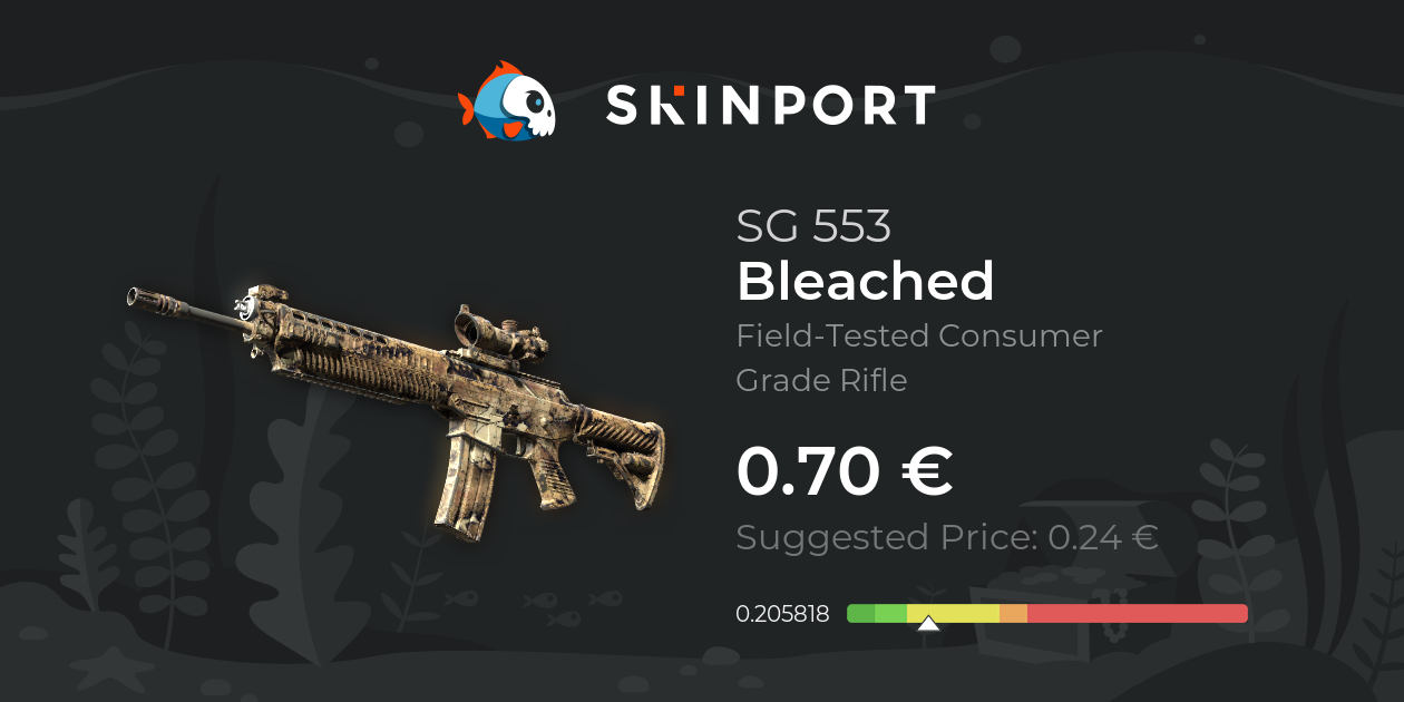 SG 553 | Bleached (Field-Tested) - Counter-Strike 2 - Skinport
