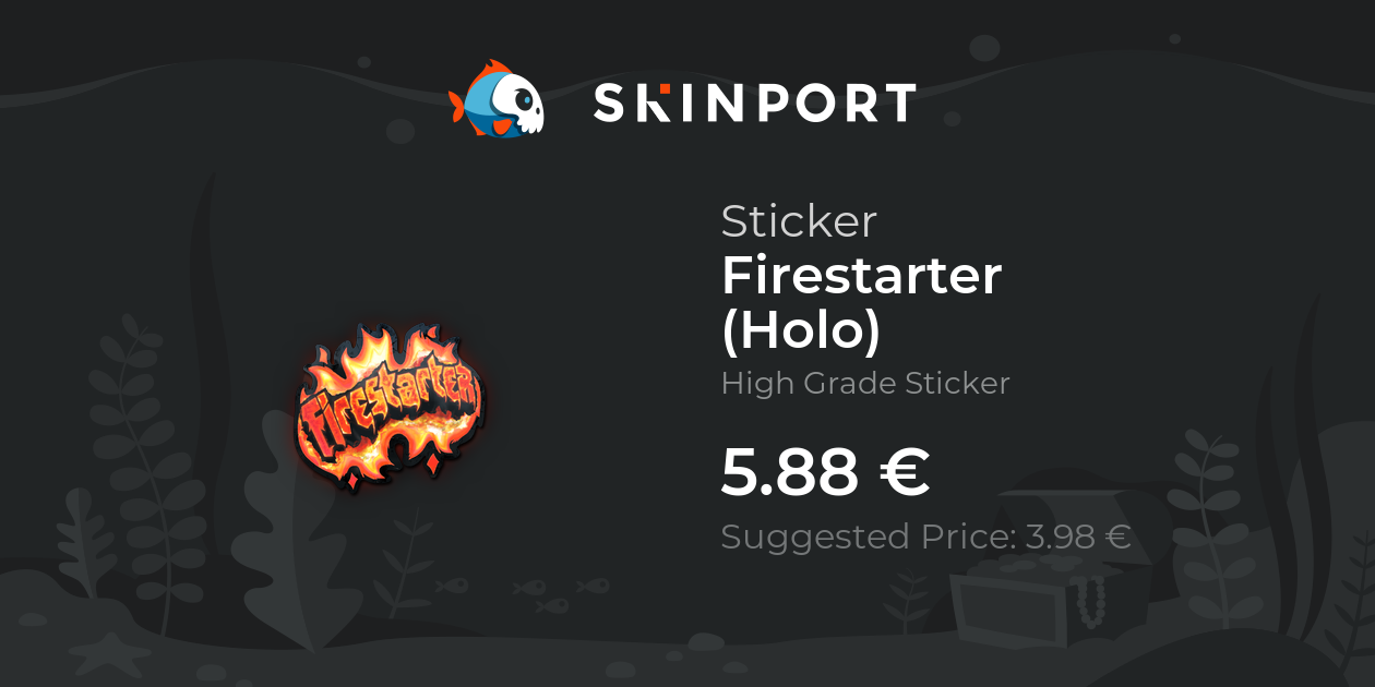 Sticker Firestarter (Holo) CS2 Skinport
