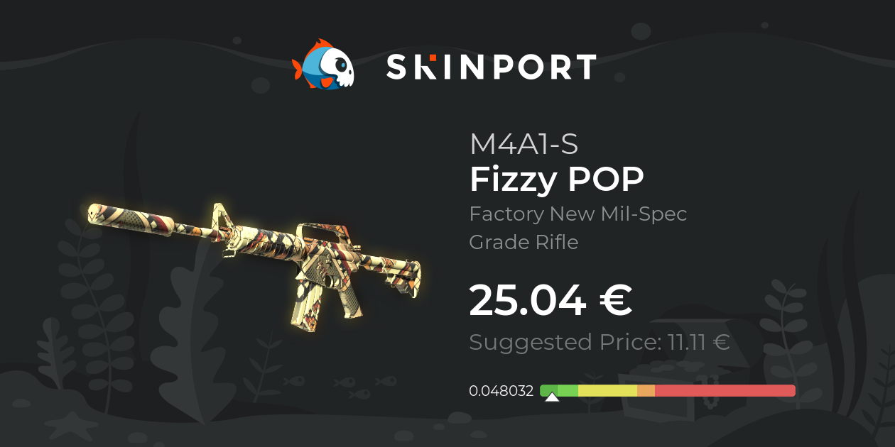 M4A1-S | Fizzy POP (Factory New) - Counter-Strike 2 - Skinport