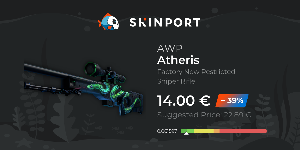 EternalWulf - Giving away my Factory New AWP Atheris! To