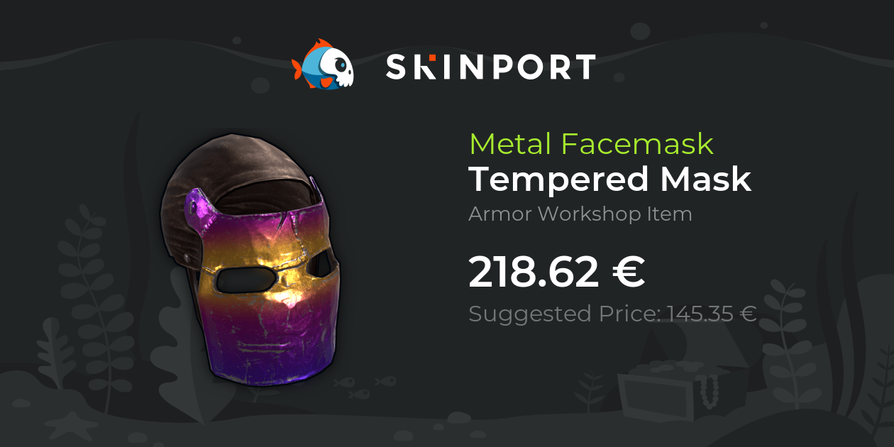 Tempered Mask - Rust - Skinport
