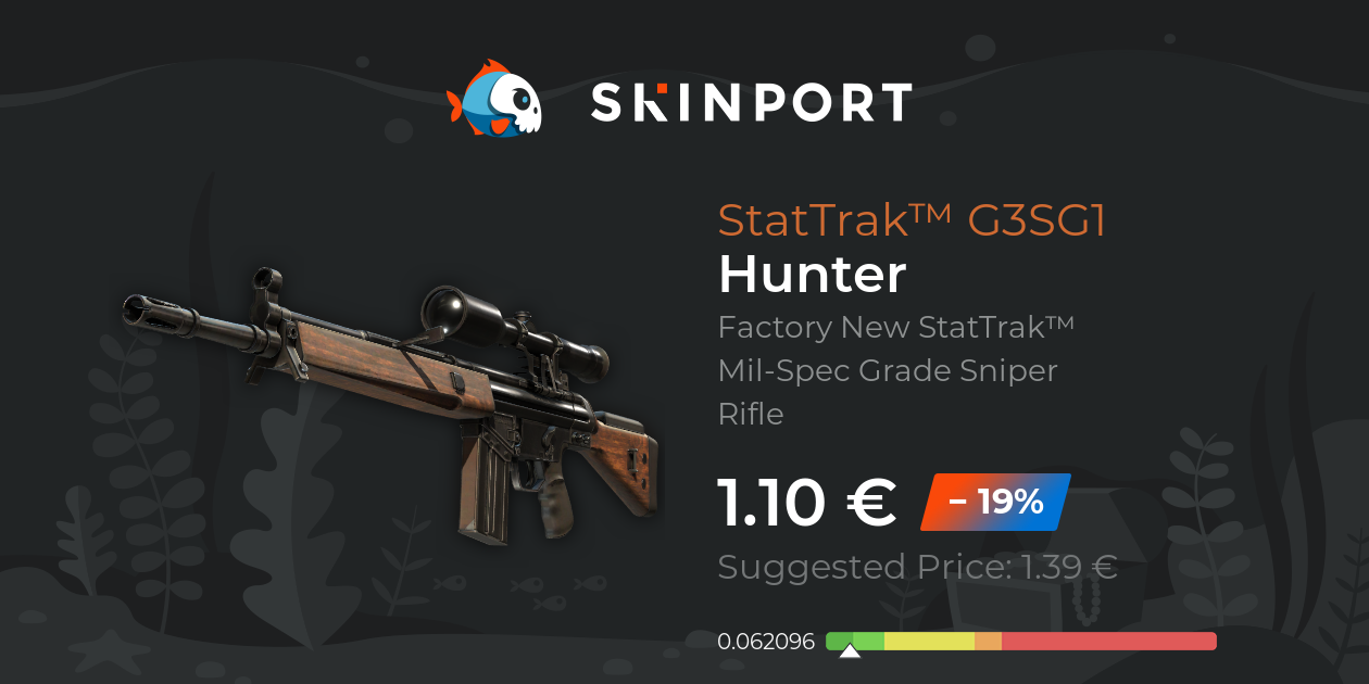 StatTrak™ G3SG1 | Hunter (Factory New) - Counter-Strike 2 - Skinport