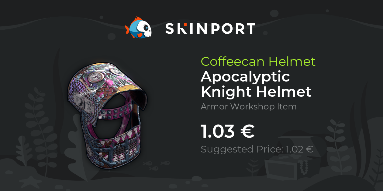 Apocalyptic Knight Helmet Rust Skinport