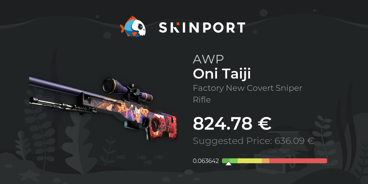 AWP | Oni Taiji (Factory New) - CS:GO - Skinport