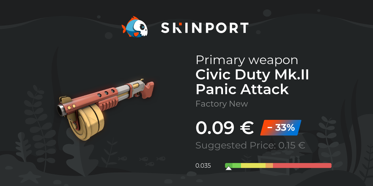 Civic Duty Mk.II Panic Attack (Factory New) - Team Fortress 2 - Skinport