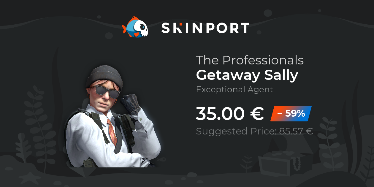 Schlüpfrige Sally | Die Profis - Counter-Strike 2 - Skinport