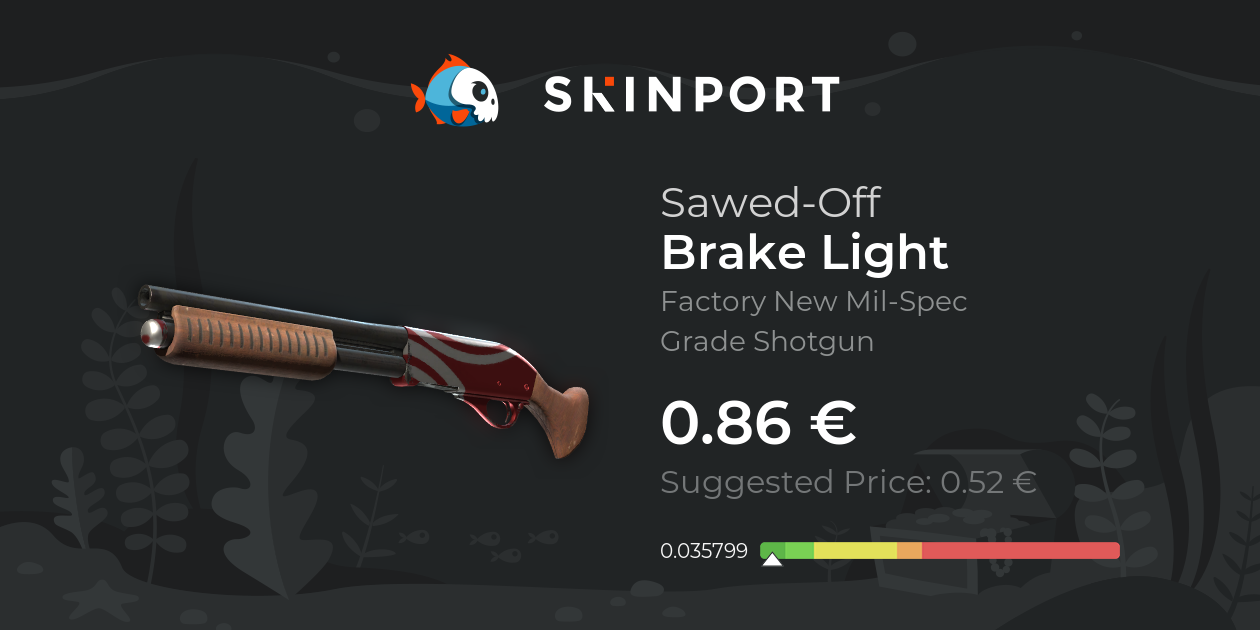Sawed-Off | Brake Light (Factory New) - Counter-Strike 2 - Skinport