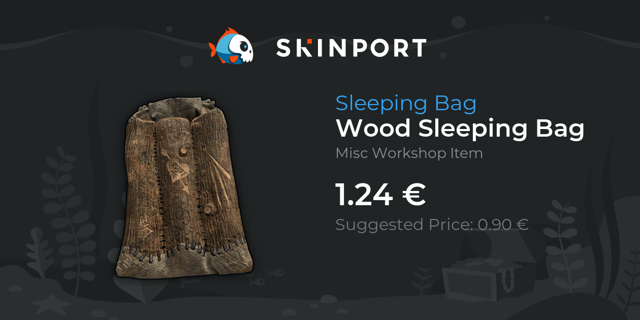 Wood Sleeping Bag - Rust - Skinport