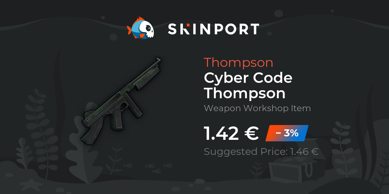 Cyber Code Thompson - Rust - Skinport