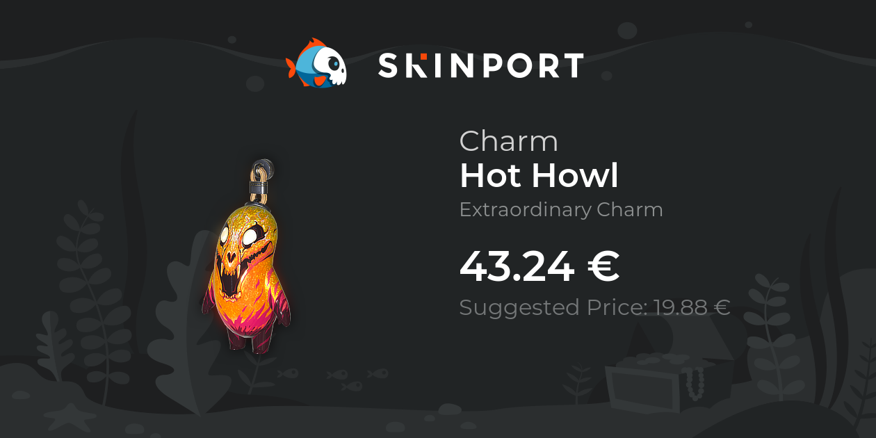 Charm | Hot Howl - Counter-Strike 2 - Skinport