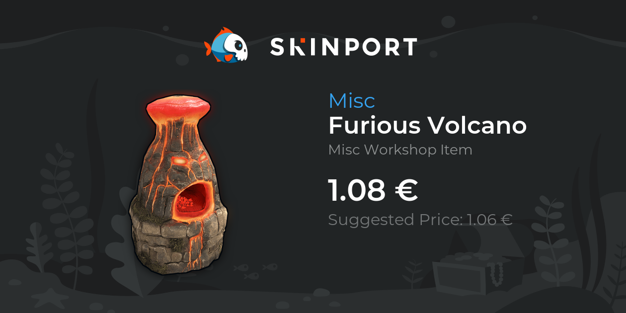 Furious Volcano - Rust - Skinport