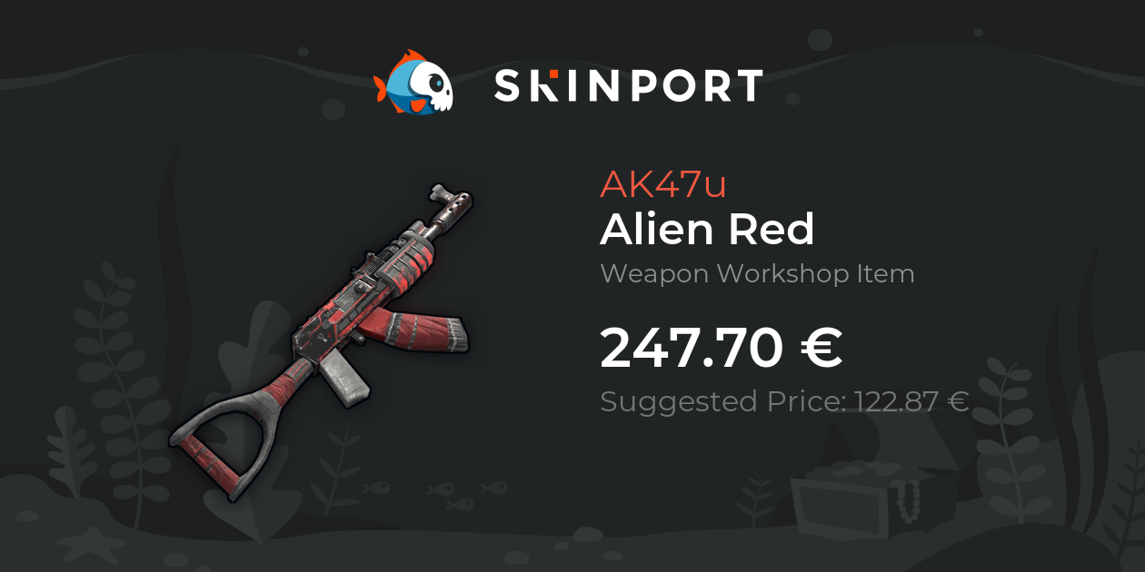 Alien Red - Rust - Skinport