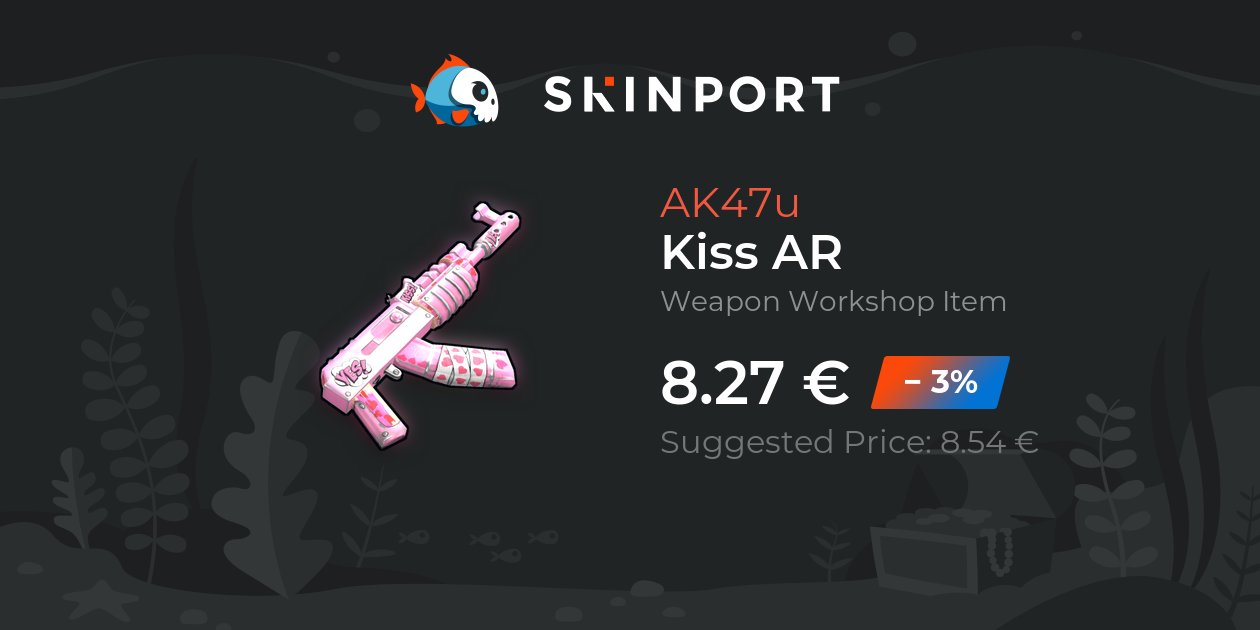 Kiss AR - Rust - Skinport