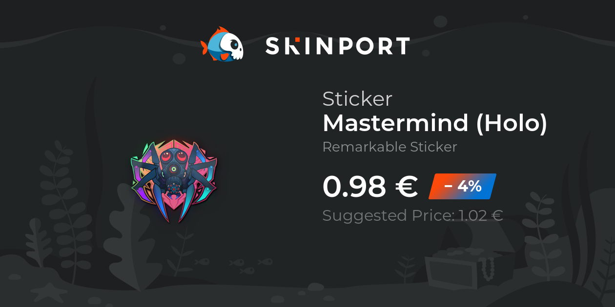 Sticker | Mastermind (Holo) - Counter-Strike 2 - Skinport