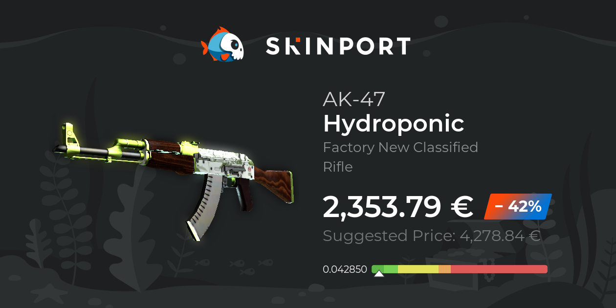 AK-47 | Hydroponic (Factory New) - CS:GO - Skinport