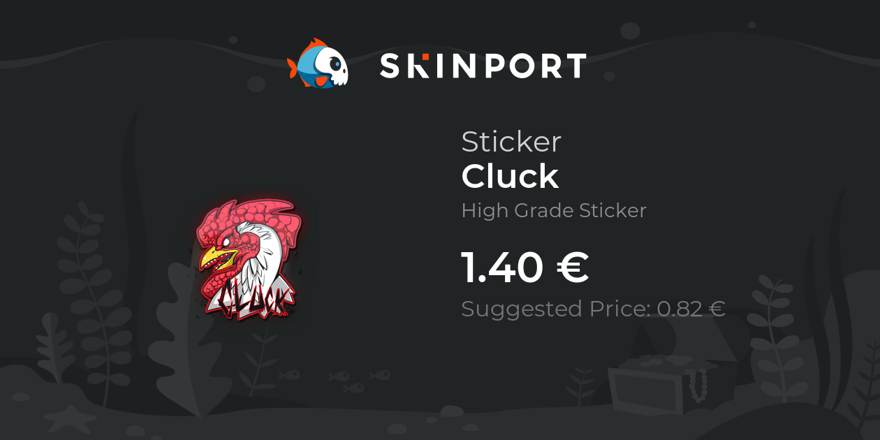 Sticker | Cluck - Counter-Strike 2 - Skinport