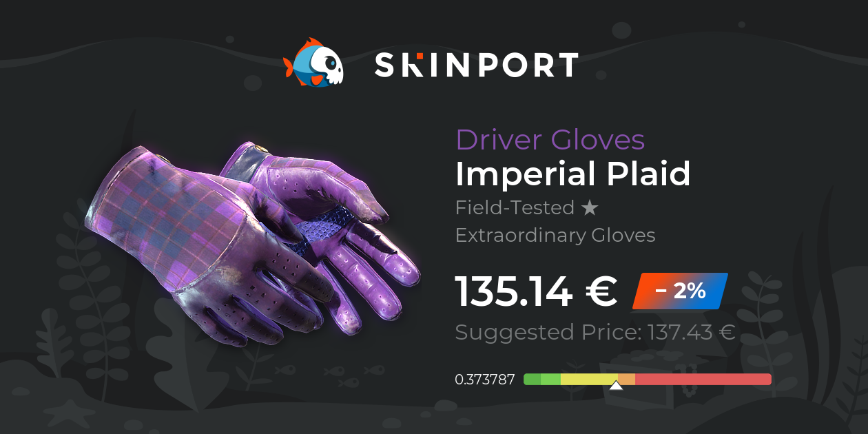 Driver Gloves | Imperial Plaid (Field-Tested) - Counter-Strike 2 - Skinport