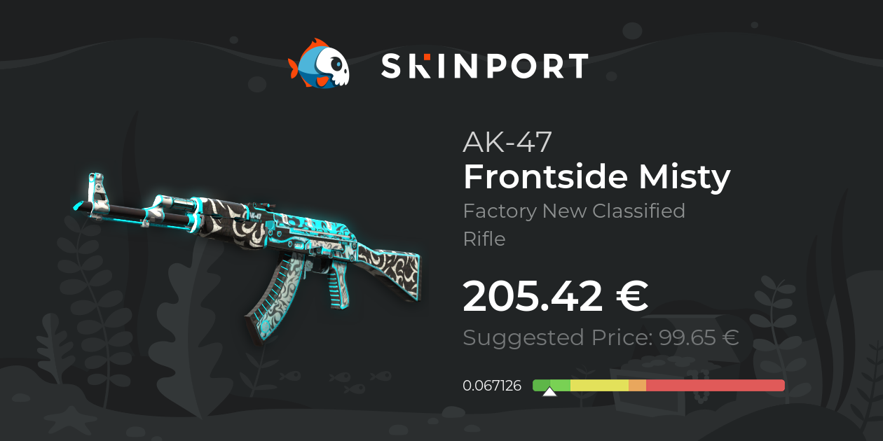 AK-47 | Frontside Misty (Factory New) - Counter-Strike 2 - Skinport