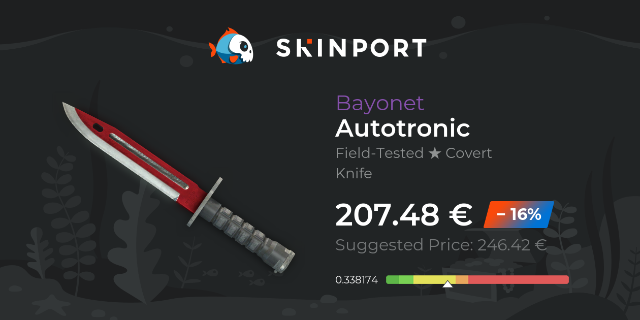 Bayonet | Autotronic (Field-Tested) - Counter-Strike 2 - Skinport