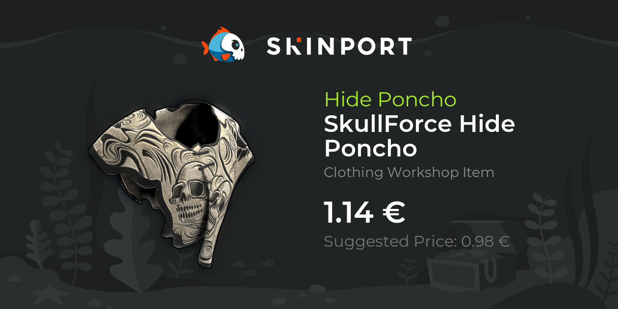 SkullForce Hide Poncho - Rust - Skinport