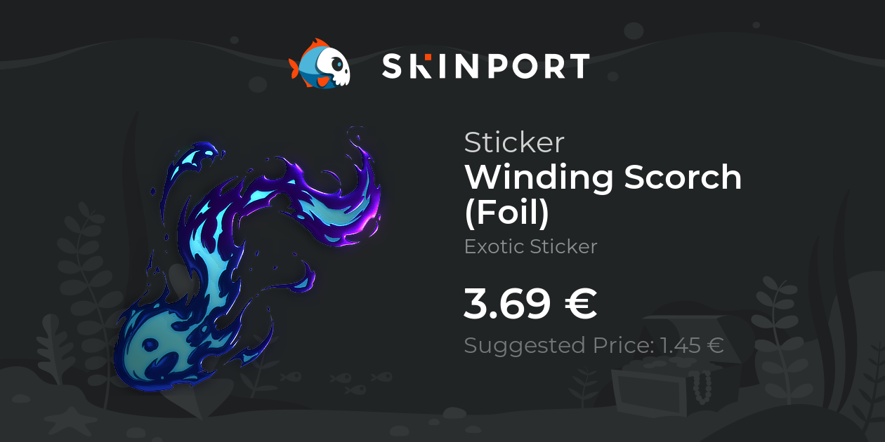 Sticker | Winding Scorch (Foil) - Counter-Strike 2 - Skinport