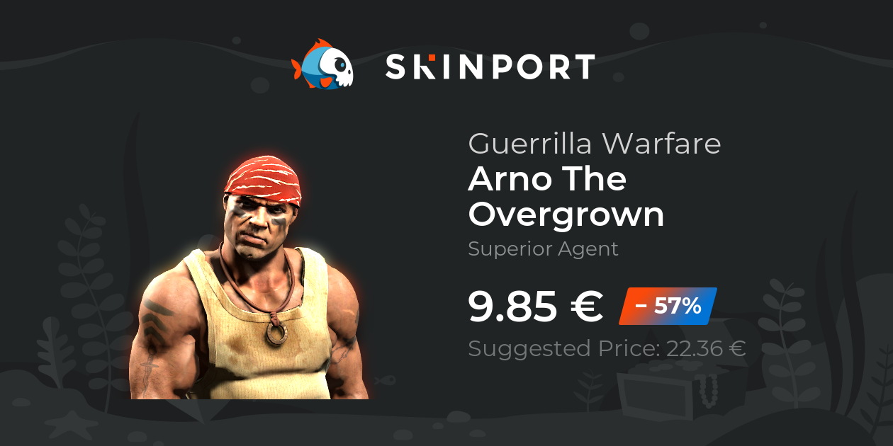 Arno The Overgrown Guerrilla Warfare CounterStrike 2 Skinport