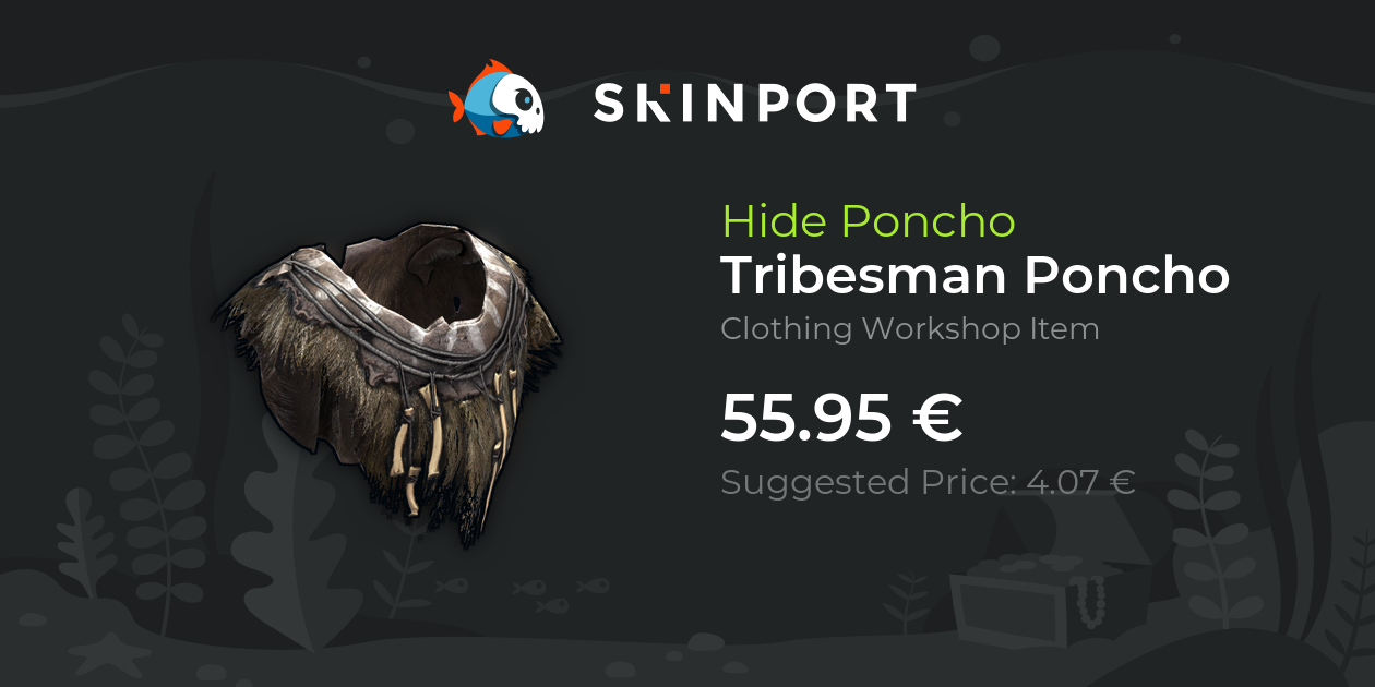 Tribesman Poncho - Rust - Skinport