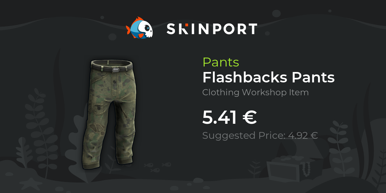 Flashbacks Pants - Rust - Skinport