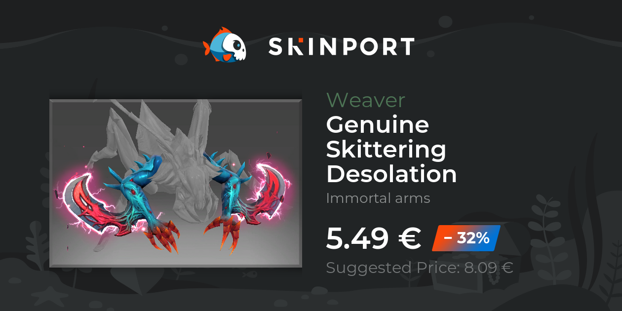 Genuine Skittering Desolation - Dota 2 - Skinport