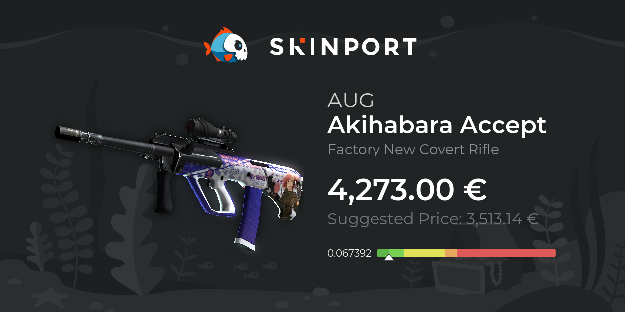 AUG | Akihabara Accept (Fabriksny) - CS:GO - Skinport