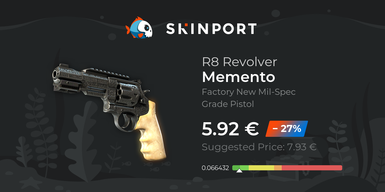 R8 Revolver | Memento (Factory New) - Counter-Strike 2 - Skinport