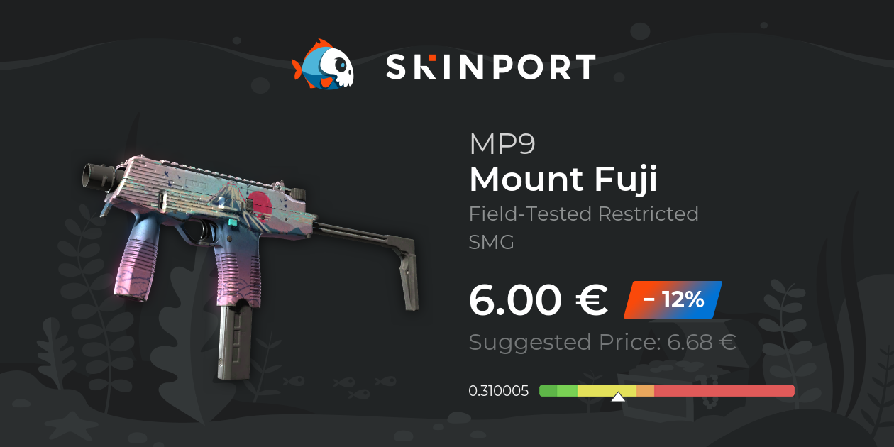 MP9 | Mount Fuji (Field-Tested) - Counter-Strike 2 - Skinport