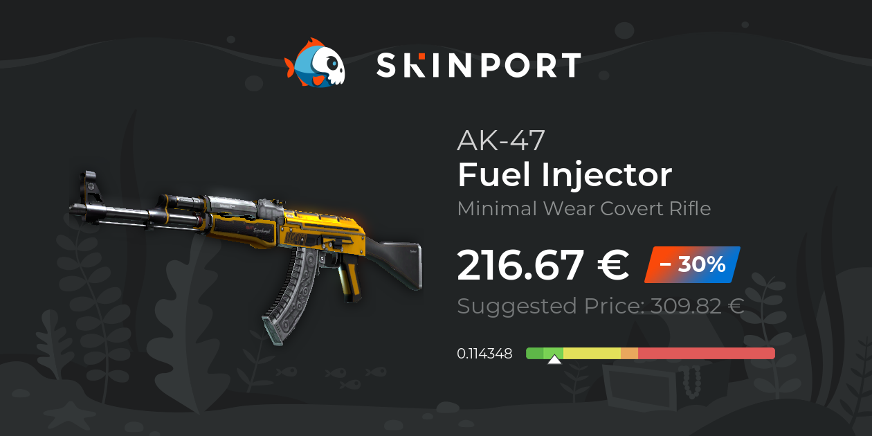 AK47 Fuel Injector (Minimal Wear) CounterStrike 2 Skinport