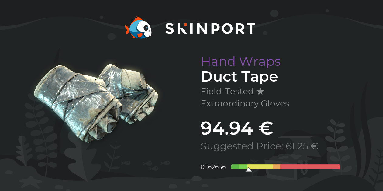 Hand Wraps Duct Tape (FieldTested) CounterStrike 2 Skinport