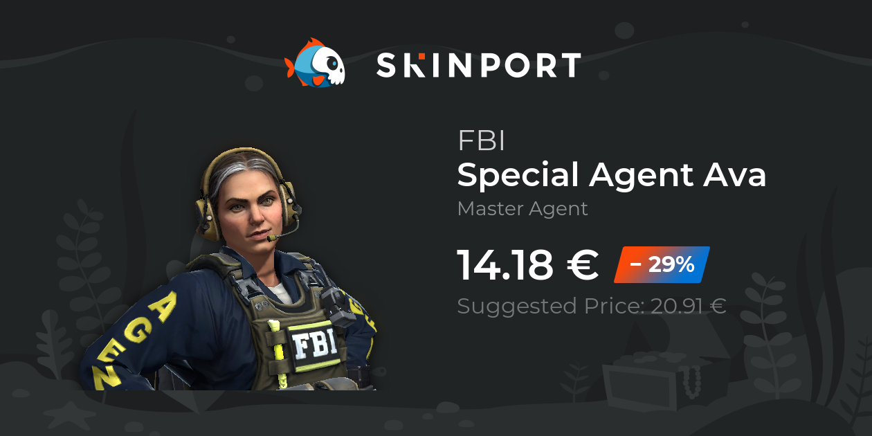 Special Agent Ava | FBI - CS2 - Skinport