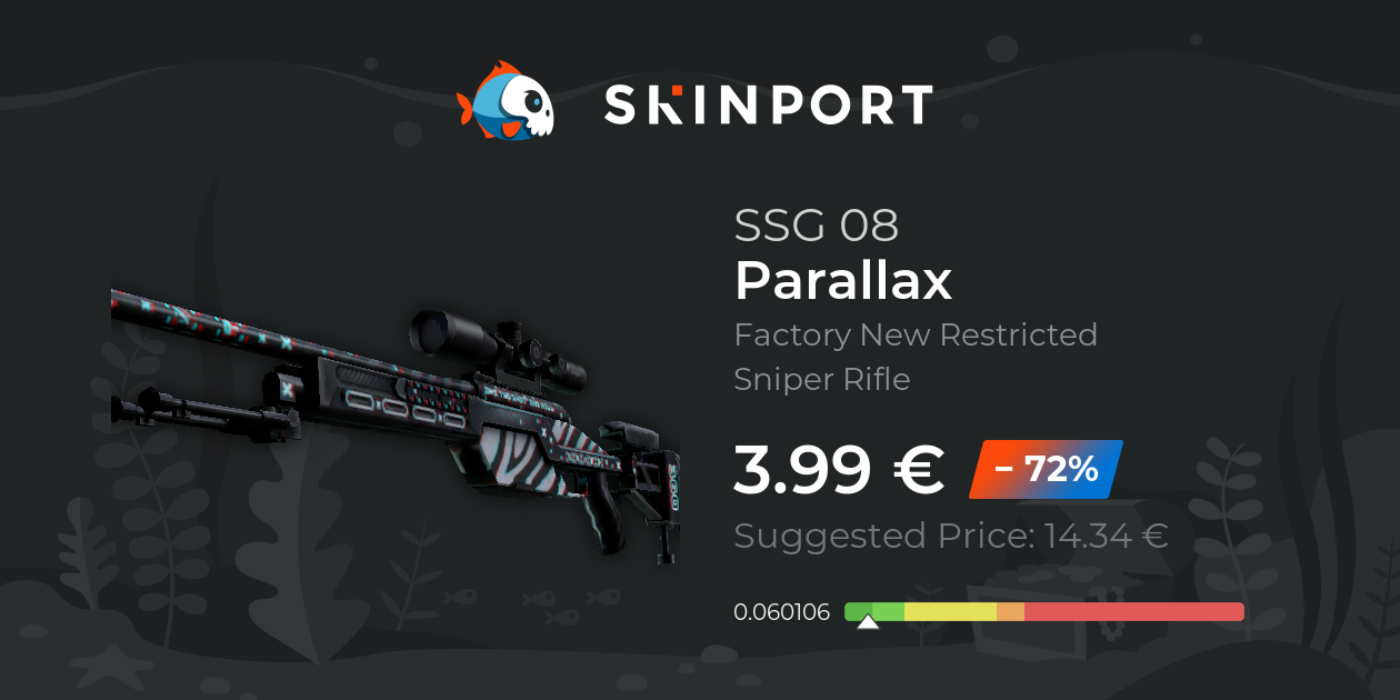 SSG 08 | Parallax (Factory New) - Counter-Strike 2 - Skinport