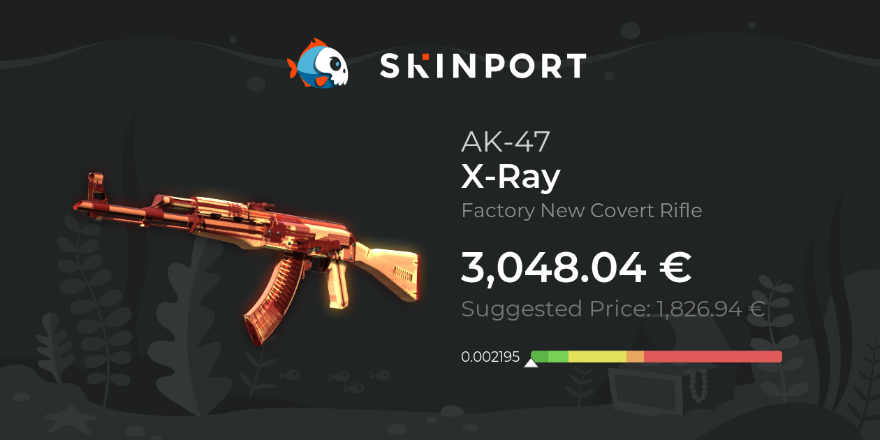 AK-47 | X-Ray (Factory New) - Counter-Strike 2 - Skinport